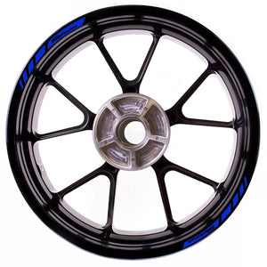 For Suzuki SV650 Logo 17'' Rim Wheel Stickers MM01B Rim Edge Tapes.