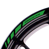 For MV Agusta Dragster Logo 17 inch Rim Wheel Stickers MM01B Rim Edge Tapes.