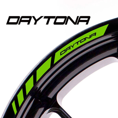 For Triumph Daytona Logo 17'' Rim Wheel Stickers MM01B Rim Edge Tapes.