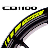 For Honda CB1100 Logo 17 inch Rim Wheel Stickers MM01B Rim Edge Tapes.