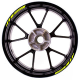 For Ducati Supersports Logo 17 inch Rim Wheel Stickers MM01B Rim Edge Tapes.
