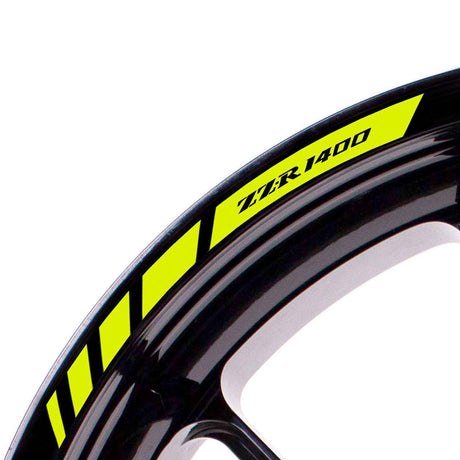 For Kawasaki ZZR1400 Logo 17 inch Rim Wheel Stickers MM01B Rim Edge Tapes.