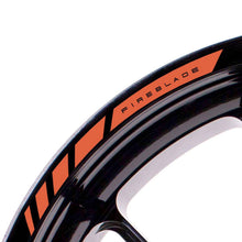 Load image into Gallery viewer, For Honda Fireblade Logo 17&#39;&#39; Rim Wheel Stickers MM01B Rim Edge Tapes.
