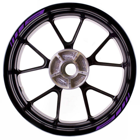 For Aprilia Dorsoduro Logo 17 inch Rim Wheel Stickers MM01B Rim Edge Tapes.