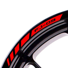 Load image into Gallery viewer, For Yamaha FJ09 Logo 17&#39;&#39; Rim Wheel Stickers MM01B Rim Edge Tapes.
