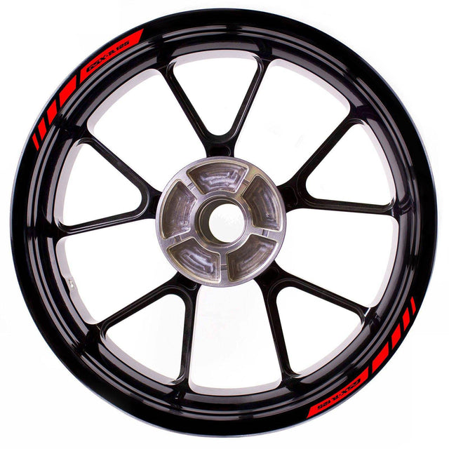 For Suzuki GSX-R 125 Logo 17 inch Rim Wheel Stickers MM01B Rim Edge Tapes.