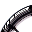 For Yamaha FZ09 Logo 17 inch Rim Wheel Stickers MM01B Rim Edge Tapes.