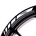 For Aprilia RSV1000 Logo 17 inch Rim Wheel Stickers MM01B Rim Edge Tapes.