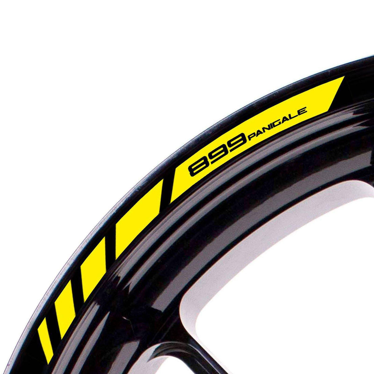 For Ducati 899 Panigale Logo 17 inch Rim Wheel Stickers MM01B Rim Edge Tapes.