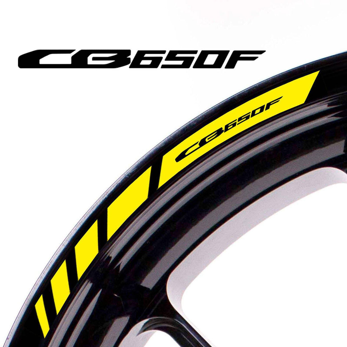 For Honda CB650F Logo 17 inch Rim Wheel Stickers MM01B Rim Edge Tapes.