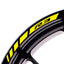 For Yamaha YZF R3 Logo 17 inch Rim Wheel Stickers MM01B Rim Edge Tapes.