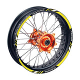 21 inch 18 inchRim Wheel Stickers P01B STRIPE 01 Dirt Bike Rim Edge Stripes | For Suzuki DR-Z400 DRZ400SM.