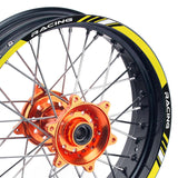 21 inch 19 inchRim Wheel Stickers P01B STRIPE 01 Dirt Bike Rim Edge Stripes | For Suzuki RMZ250 RMZ450.