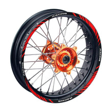 Load image into Gallery viewer, 21/18&#39;&#39; Rim Wheel Stickers P02B STRIPE 02 Dirt Bike Rim Edge Stripes | For Suzuki DR200S DR-Z 250.
