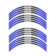 StickerBao Blue P03B Stripe Standard Edge Rim Sticker Universal Motorcycle 17 inch Wheel Stripe Decal For Triumph