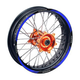 21 inch 19 inchRim Wheel Stickers P03B STRIPE 03 Dirt Bike Rim Edge Stripes | For Kawasaki KXF250 KXF450.