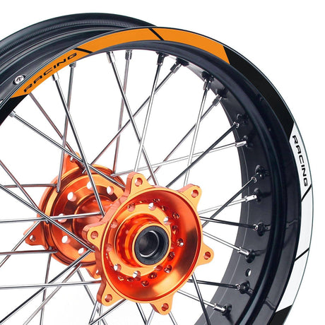 21 inch 19 inchRim Wheel Stickers P04B STRIPE 04 Dirt Bike Rim Edge Stripes | For Kawasaki KX450F KX500.
