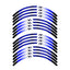 StickerBao Blue P05B Stripe Standard Edge Rim Sticker Universal Motorcycle 17 inch Wheel Stripe Decal For Aprilia