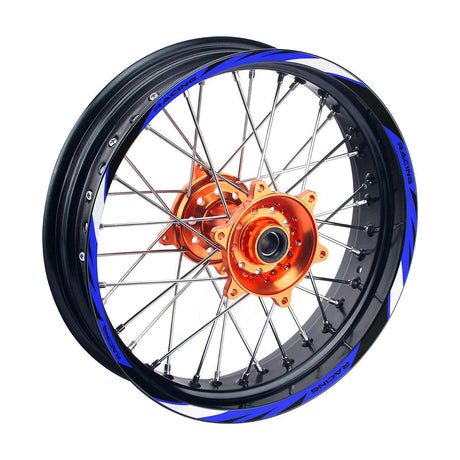 21 inch 19 inchRim Wheel Stickers R03B RAZ Dirt Bike Rim Edge Stripes | For Honda CR250 CR125 CR125R.