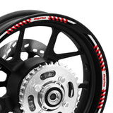 For Honda MONKEY Logo Z125M STRIPE 09 12 inch  Rim Wheel Stickers SS09B Rim Edge Tapes.