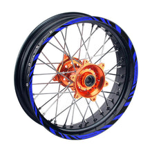 Load image into Gallery viewer, 21/18&#39;&#39; Rim Wheel Stickers Wild W02B Dirt Bike Rim Edge Stripes | For Honda CRF1000L CRF250F CRF250L.
