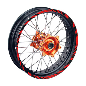 21/18'' Rim Wheel Stickers Wild W02B Dirt Bike Rim Edge Stripes | For Honda CRF1000L CRF250F CRF250L.