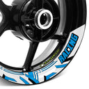 StickerBao Aqua 17 inch J04W Advanced 2-Piece Rim Sticker Universal Motorcycle Rim Wheel Decal For Honda