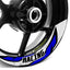 StickerBao Blue J08W Advanced 2-Piece Rim Sticker Universal Motorcycle 17 inch Inner Edge Wheel Decal For Ducati