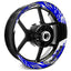17 inch Rim Wheel Stickers S02W 2-Piece Decal |  For Buell Ulysses Lightning Firebolt.