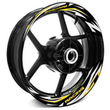17 inch Rim Wheel Stickers S04B 2-Piece Decal |  For Honda CBR600RR CBR1000RR.