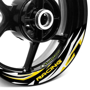 17'' Rim Wheel Stickers S04B 2-Piece Decal |  For Honda CBR600RR CBR1000RR.
