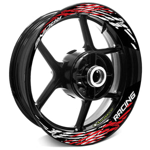 17'' Rim Wheel Stickers S07B 2-Piece Decal |  For Suzuki GSX-R 600 750 1000.