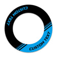 17 inch Rim Wheel Stickers AD01B SUPERMOTO Customized Whole Rim Decal.