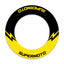 17 inch Rim Wheel Stickers FL01B SUPERMOTO Lightning Whole Rim Decal | For Honda CRF150 CRF250L CRF250X.