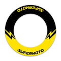 17 inch Rim Wheel Stickers FL01B SUPERMOTO Lightning Whole Rim Decal | For Honda CRF150 CRF250L CRF250X.