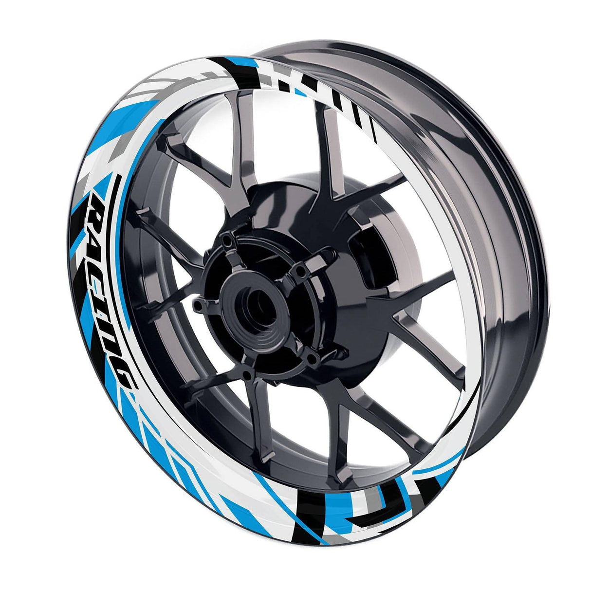17 inch Rim Wheel Stickers J02W Whole Rim Decal | For Aprilia SX125 TUONO V4 RR.
