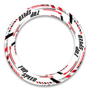 17 inch Rim Wheel Stickers J04W Whole Rim Decal | For Ducati MULTISTRADA 1260/ S SCRAMBLER CAFE RACER.