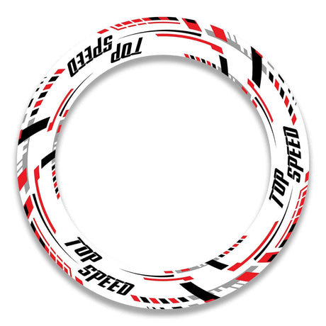 17 inch Rim Wheel Stickers J04W Whole Rim Decal | For Ducati MULTISTRADA 1260/ S SCRAMBLER CAFE RACER.