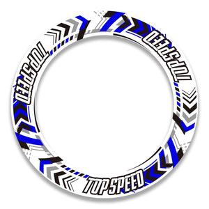17'' Rim Wheel Stickers J05W Whole Rim Decal | For MV Agusta SUPERVELOCE 800 TURSIMO VELOCE 800 ROSSO.