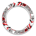 17 inch Rim Wheel Stickers J05W Whole Rim Decal | For MV Agusta SUPERVELOCE 800 TURSIMO VELOCE 800 ROSSO.