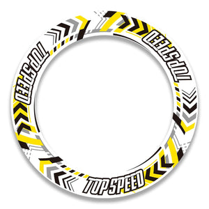 17'' Rim Wheel Stickers J05W Whole Rim Decal | For MV Agusta SUPERVELOCE 800 TURSIMO VELOCE 800 ROSSO.