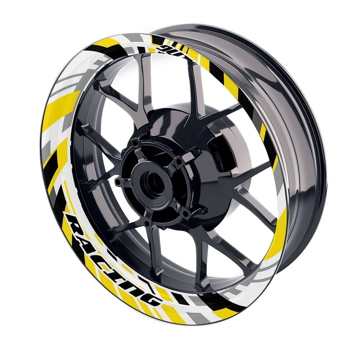 17 inch Rim Wheel Stickers J06W Whole Rim Decal | For Triumph STREET TRIPLE RS THRUXTON RS THRUXTON TFC.