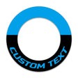 17 inch Rim Wheel Stickers OG01B SUPERMOTO Customized Whole Rim Decal.