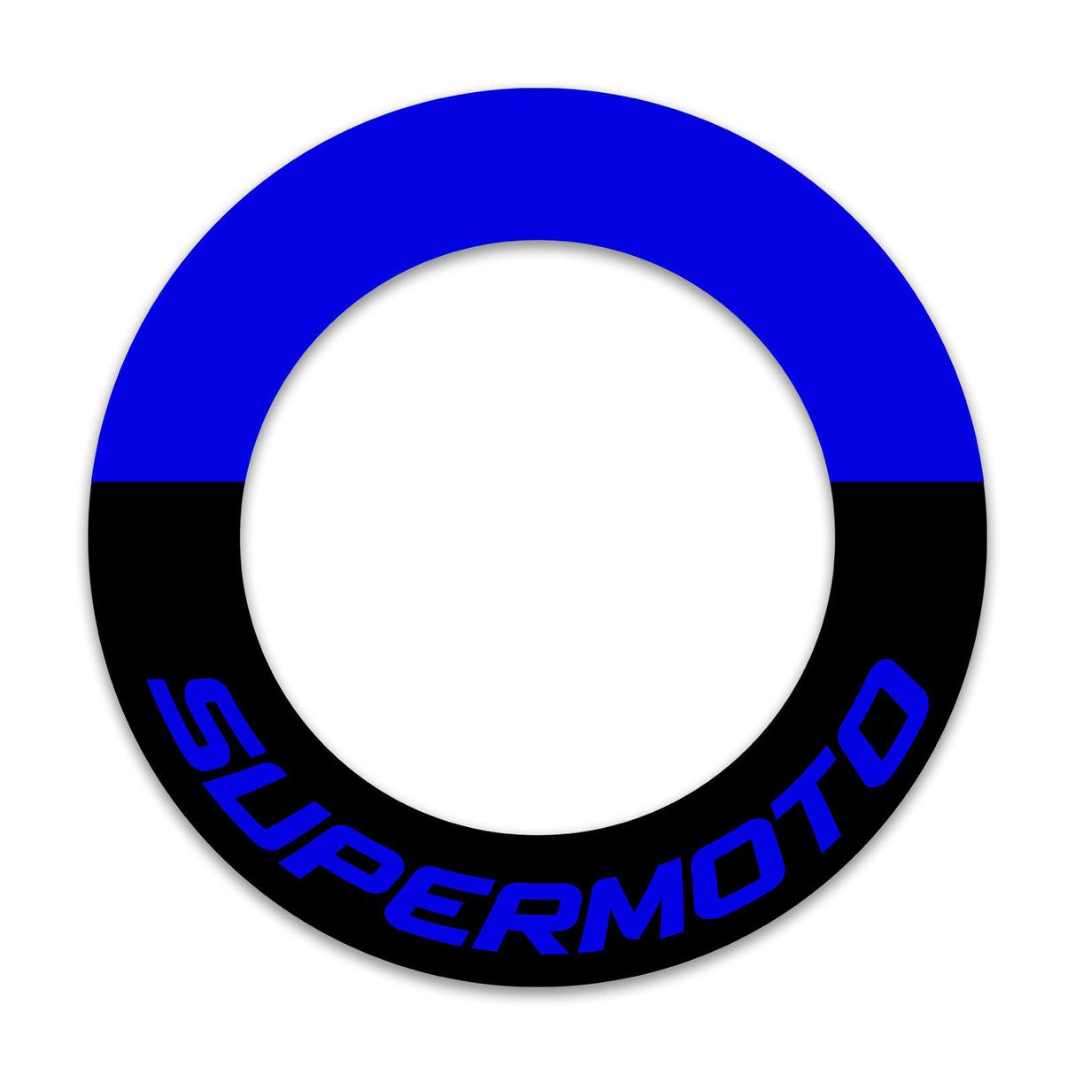 17 inch Rim Wheel Stickers OG01B SUPERMOTO Half Whole Rim Decal | For Kawasaki KX80 KX85 KXF450 KXF250.