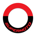 17 inch Rim Wheel Stickers OG01B SUPERMOTO Half Whole Rim Decal | For Kawasaki KX80 KX85 KXF450 KXF250.