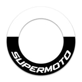 17 inch Rim Wheel Stickers OG01B SUPERMOTO Half Whole Rim Decal | For Kawasaki KX80 KX85 KXF450 KXF250.