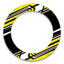 17 inch Rim Wheel Stickers S01B Whole Rim Decal | For Yamaha MT-03 MT-07 MT-09 SP MT-10 SP MT-125 MT-25.