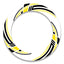 17 inch Rim Wheel Stickers S03W Whole Rim Decal | For Aprilia RSV4X SHIVER 900.
