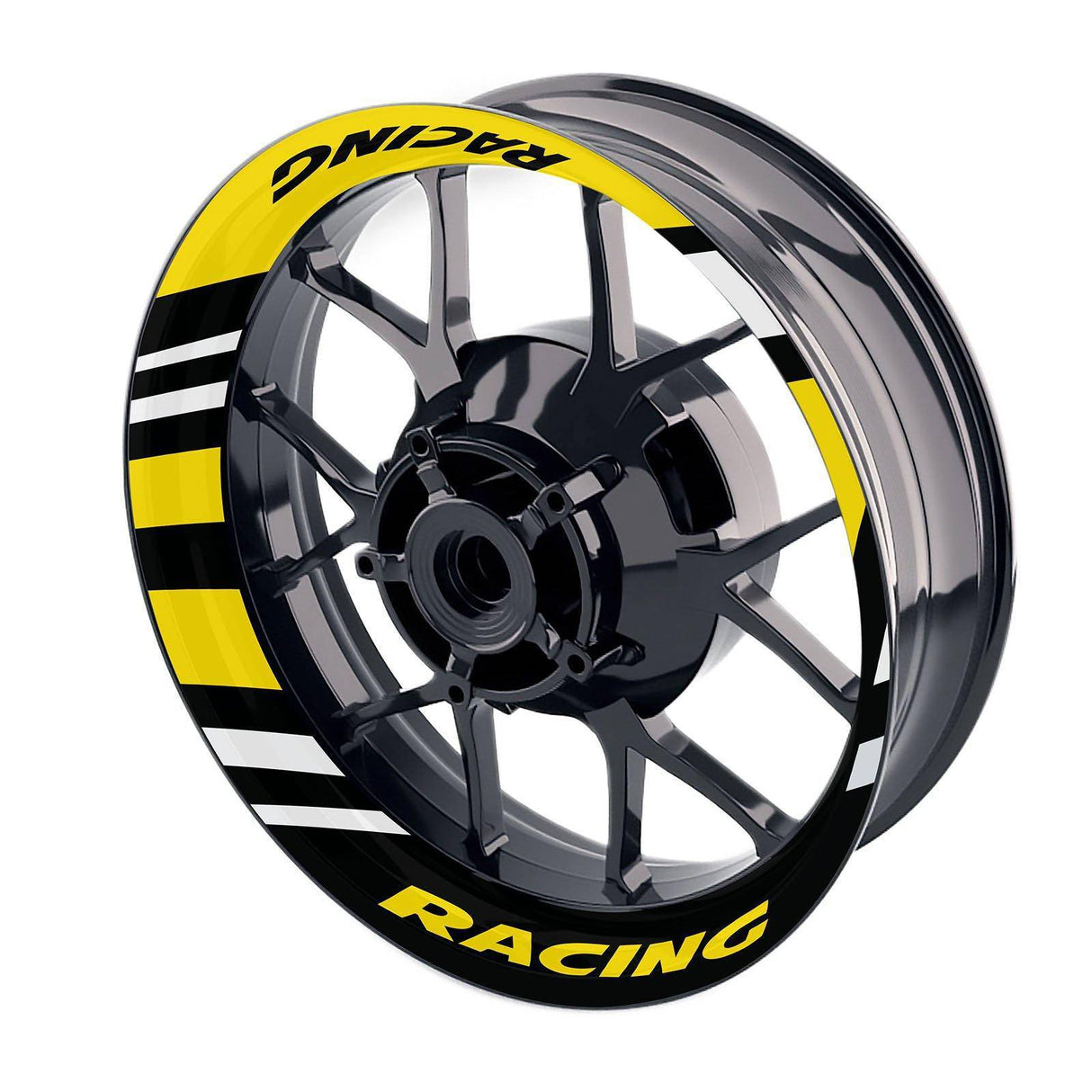 17 inch Rim Wheel Stickers S07B Whole Rim Decal | For Triumph STREET TRIPLE RS DAYTONA MOTO2 765.