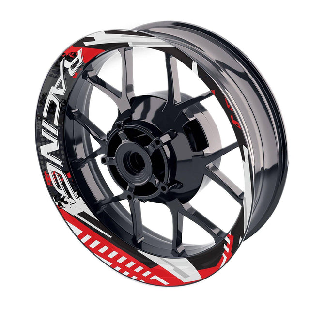 17 inch Rim Wheel Stickers T04W Whole Rim Decal | For Aprilia RS125 REPLICA RSV4 RR RF.